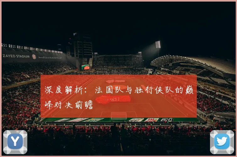 深度解析：法国队与独行侠队的巅峰对决前瞻